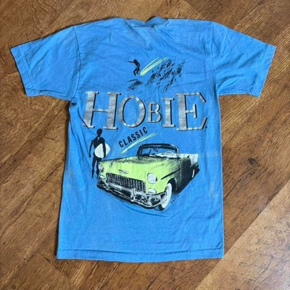25. Single stitch surf Hobie Classic car tee
